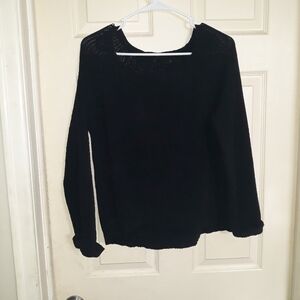 Soft black sweater no brand or size A- 43 5/$25